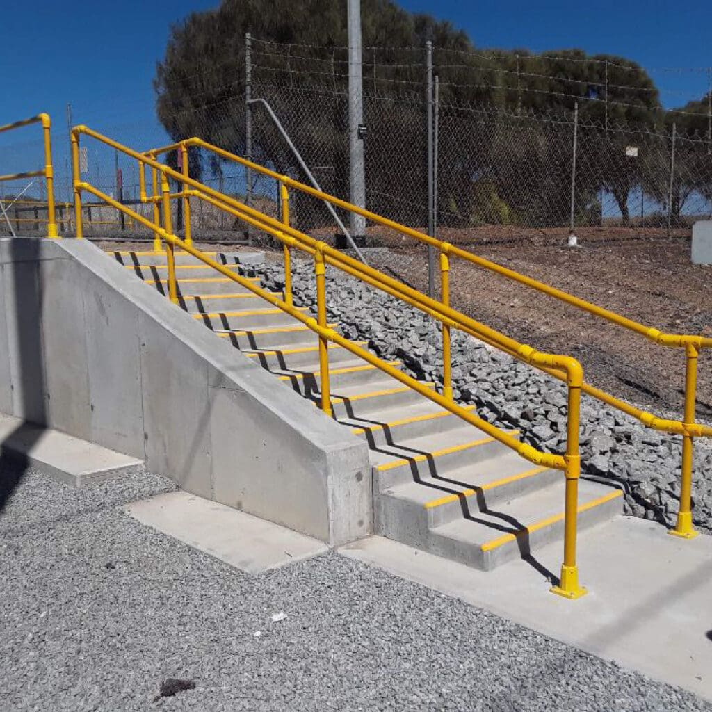 Safe & Compliant FRP Modular Handrail Systems